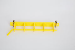 Yellow Rack 4-Bay 16" Centers