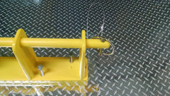 Yellow Rack 6-Bay Wall Mount