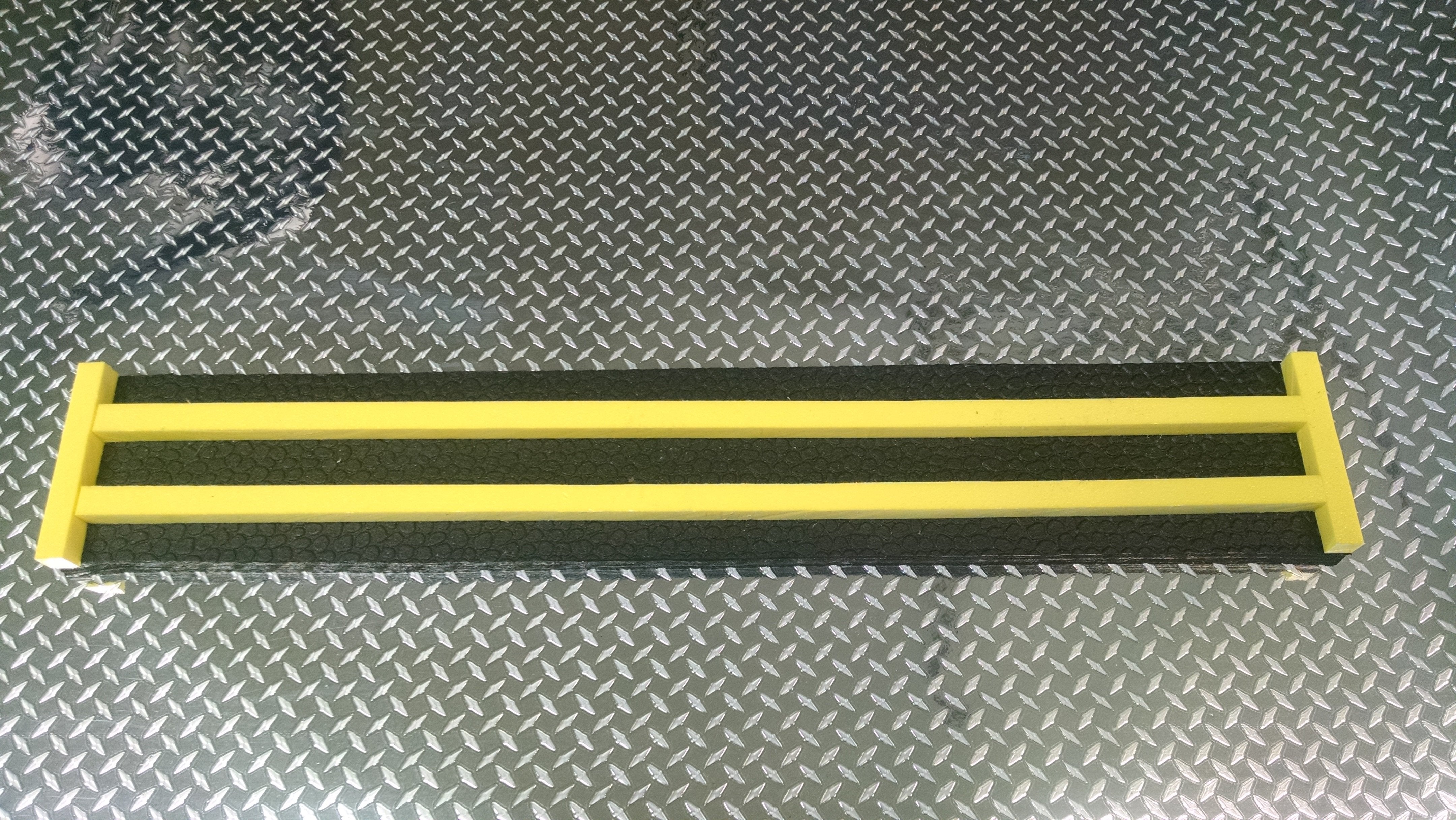 Yellow Rack Bar Pad Trailer Deck Protector